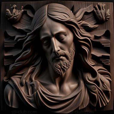 3D model st jesus (STL)